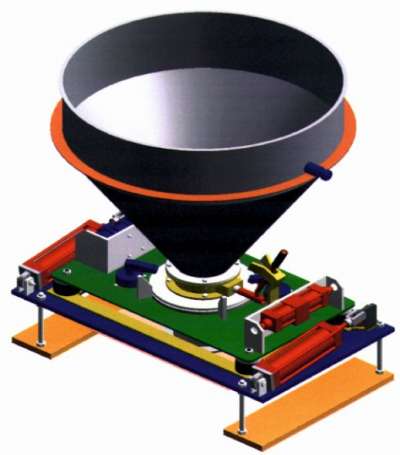 Placa de acoplamiento del contenedor