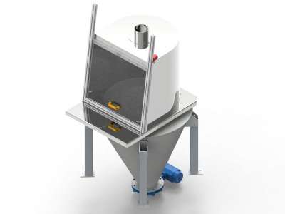 Manual bags cutting machine