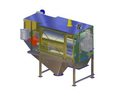 Semiautomatic bags cutting machine